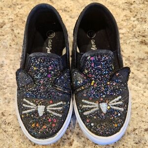 Cat & Jack glitter cat sneakers